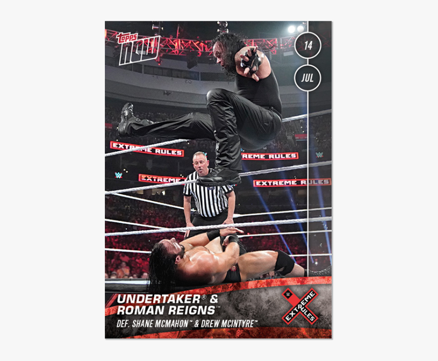 Undertaker & Roman Reigns Def - Undertaker And Roman Reigns Vs Shane Mcmahon, HD Png Download