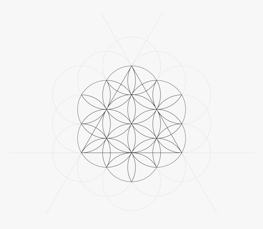 Transparent Geometric Patterns Png - Circle, Png Download