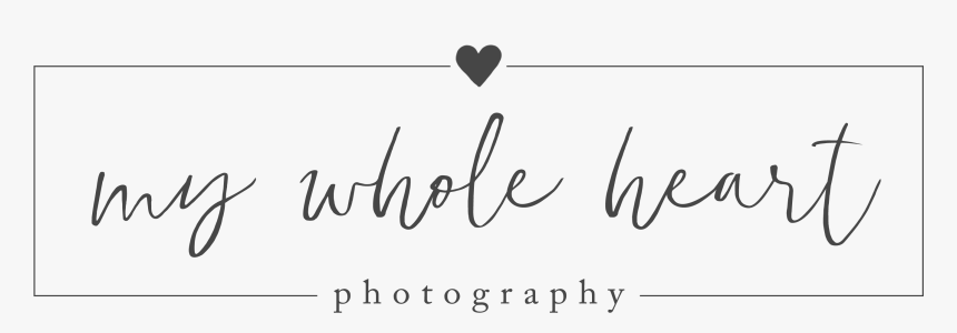 My Whole Heart Photography - Calligraphy, HD Png Download