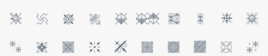 Art Deco Elements Png, Transparent Png