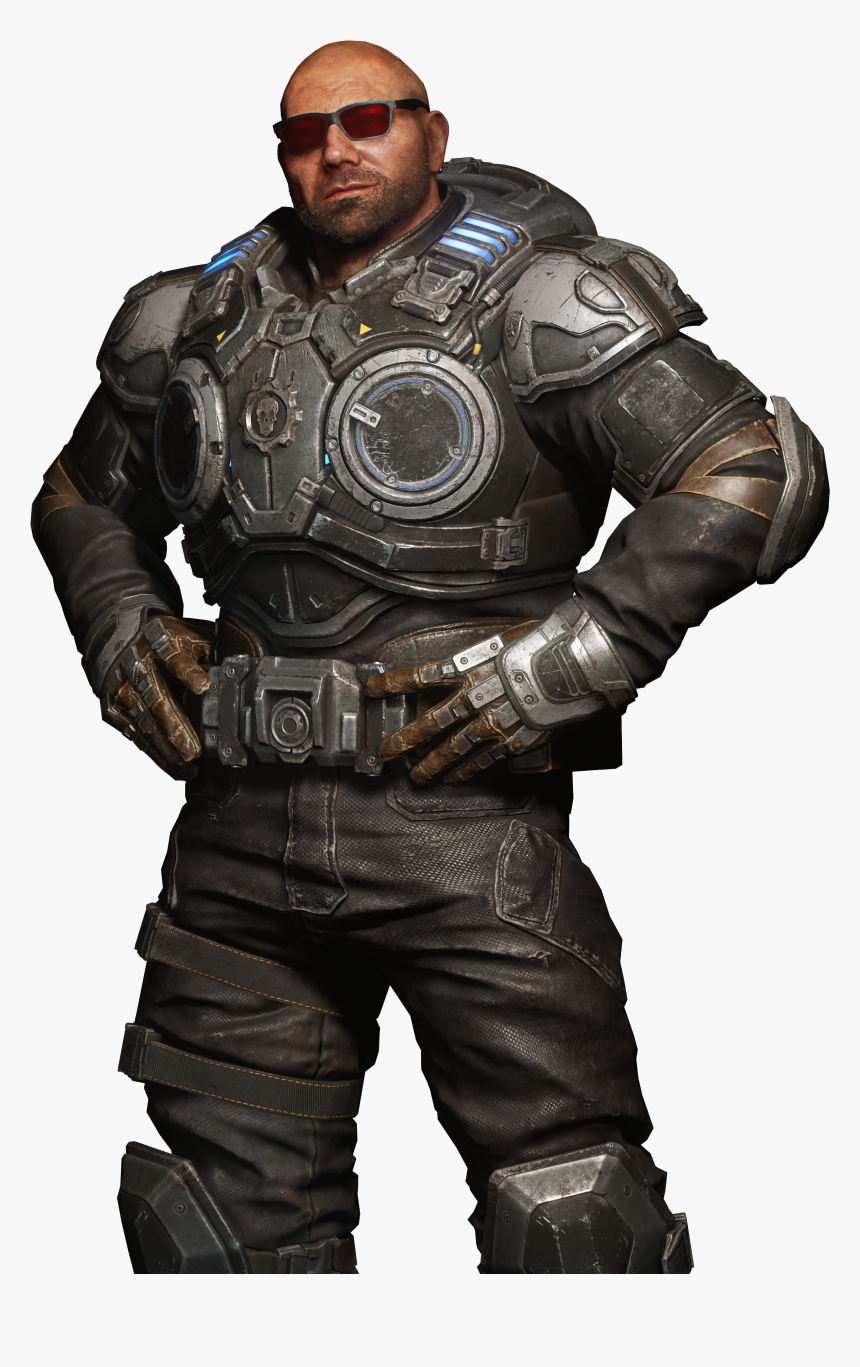 Gears Dave Bautista Gears 5, HD Png Download , Transparent Png Image