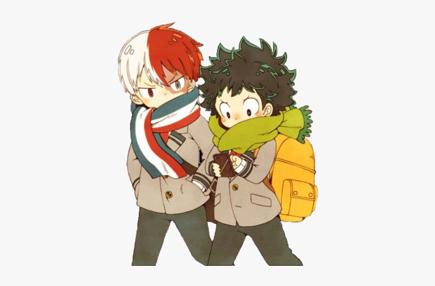 Boku No Hero Todoroki And Midoriya, HD Png Download