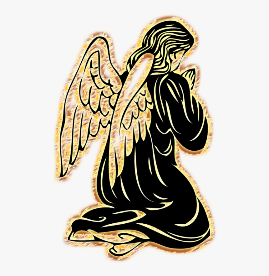 Clip Art Praying Hands Drawing Tattoo Art Praying Angels Images