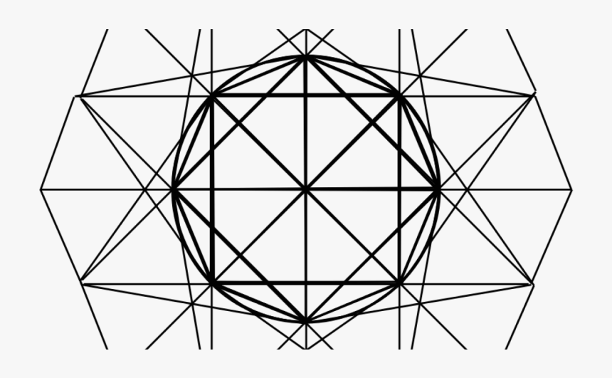 8 Pointed Square Star, HD Png Download