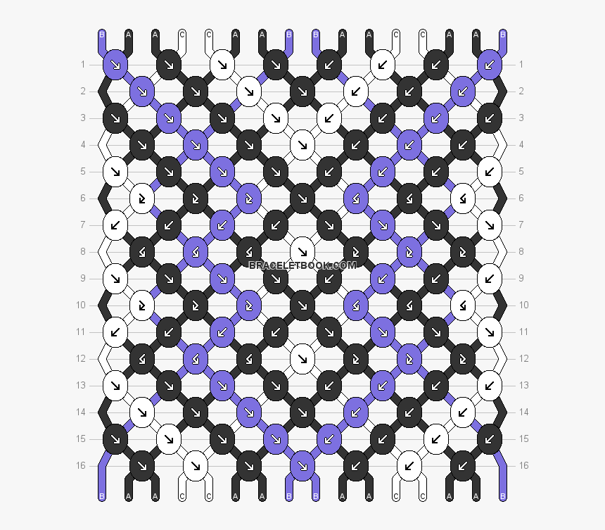 Normal Pattern - Bracelet Patterns Zig Zag, HD Png Download