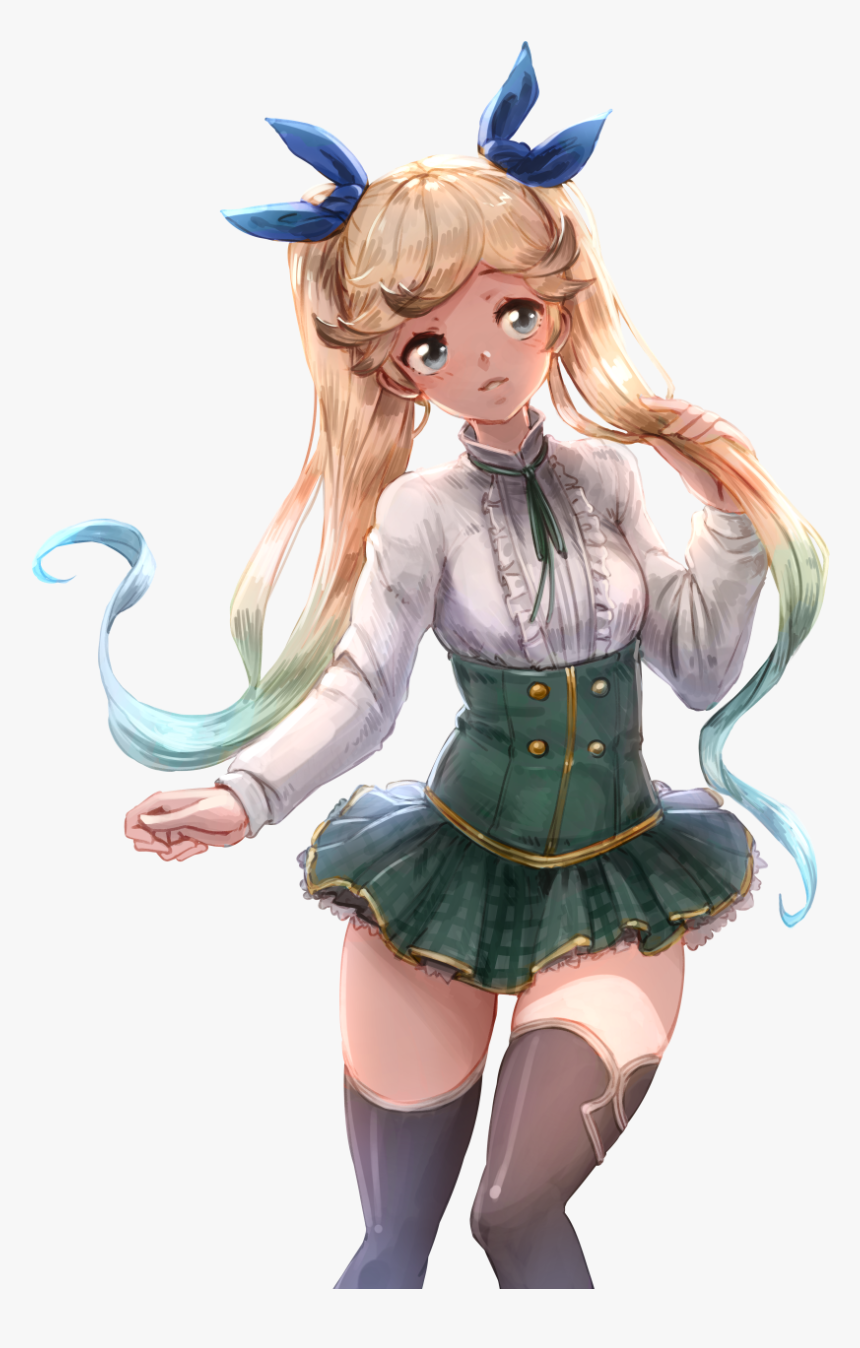 Granblue Fantasy Anime Anime Human Hair Color - Anime, HD Png Download