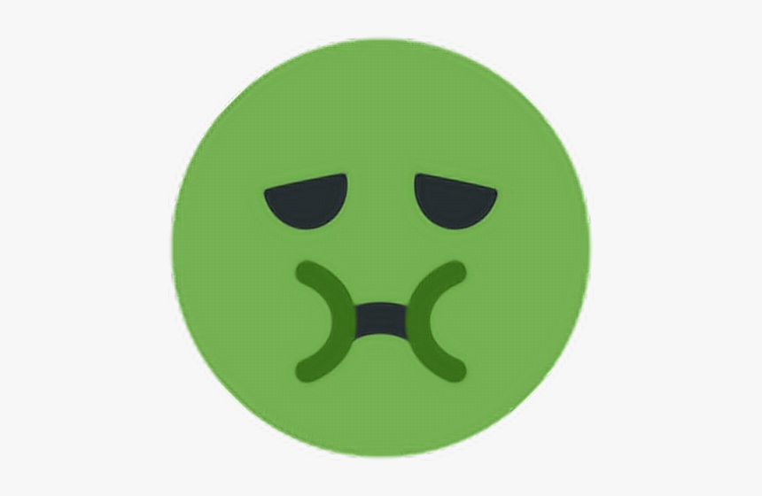 Nauseated Face Emoji Discord, HD Png Download