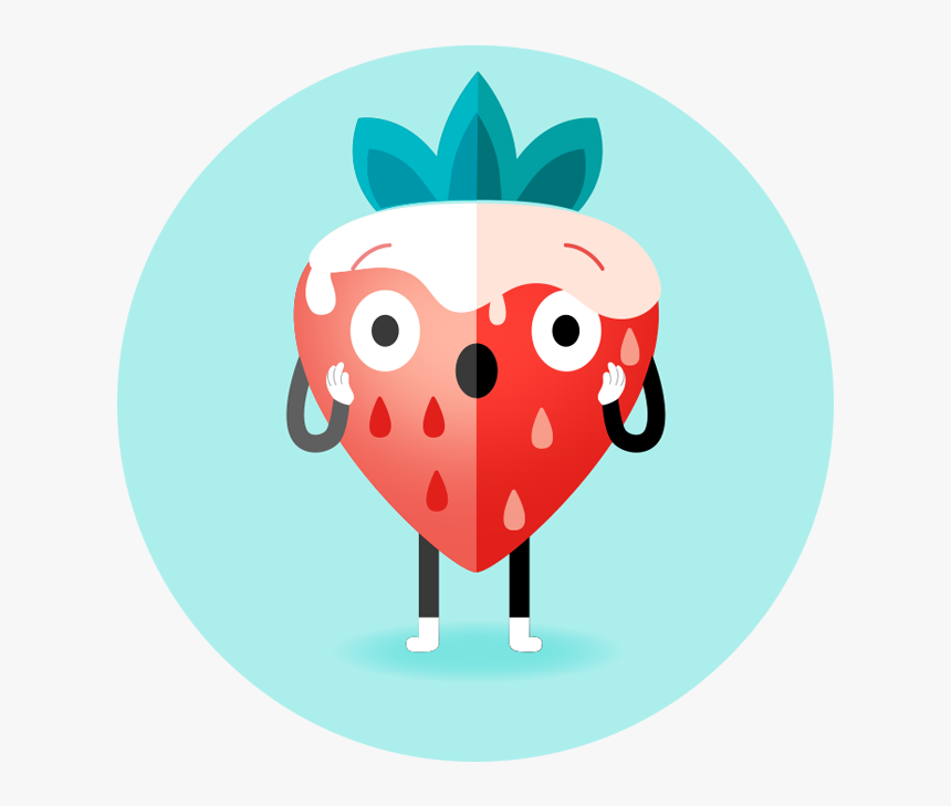 Shocked - Cartoon, HD Png Download