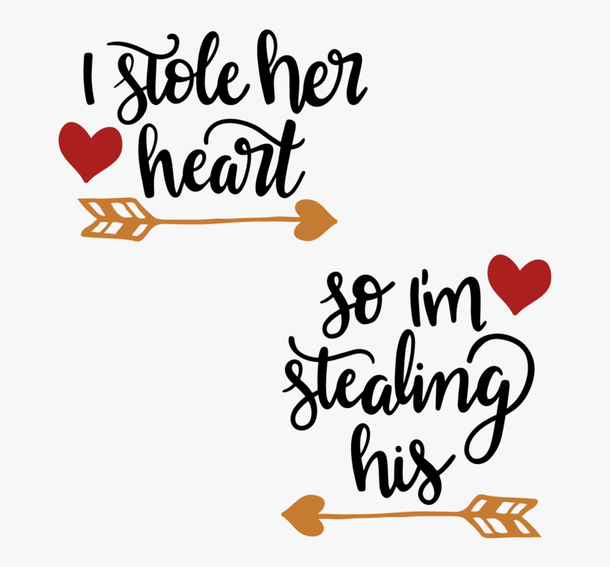 Stole Her Heart Png, Transparent Png