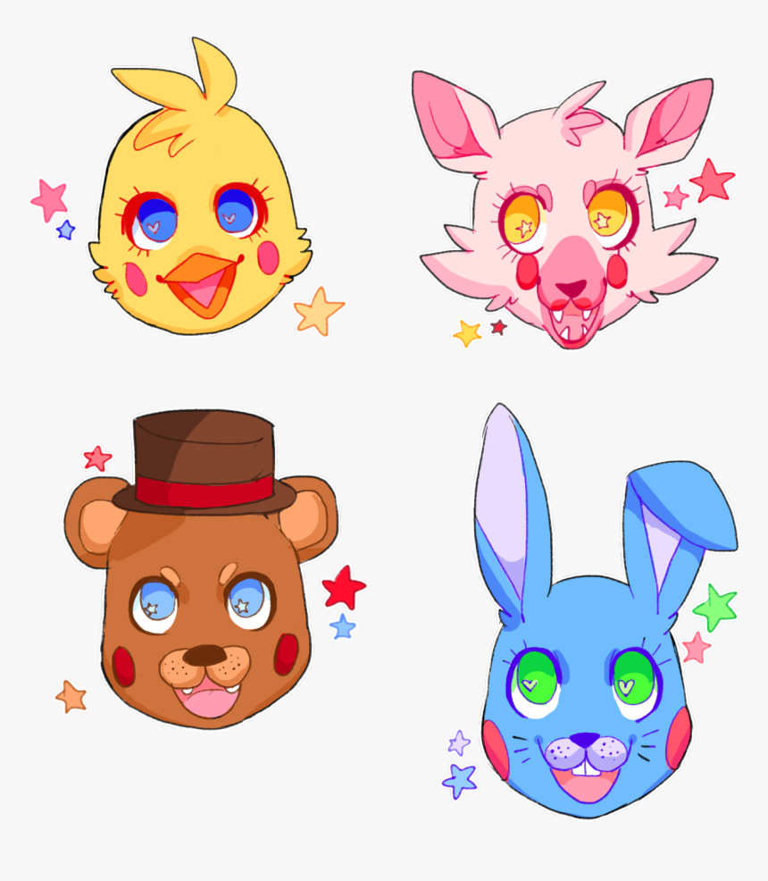 Five Nights At Freddy S 2 Face Nose Clip Art Head Product - Five Nights At Freddy's 2, HD Png Download