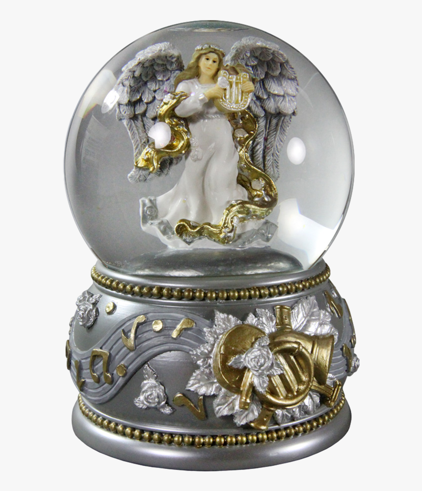 Revolving Angel 100mm Wg 
 Class - Antique Snow Globes, HD Png Download