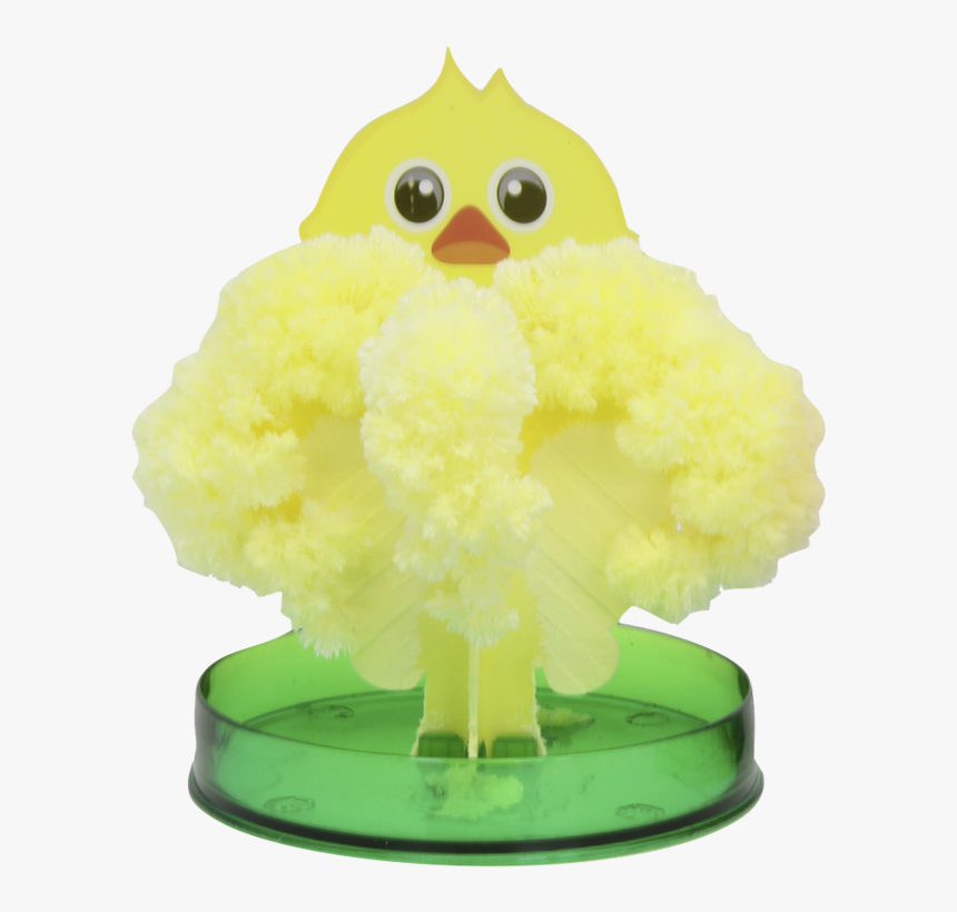 Yellow Easter Chick Magic Grower Standing On A Green - Magic Egg To Chick Dci, HD Png Download