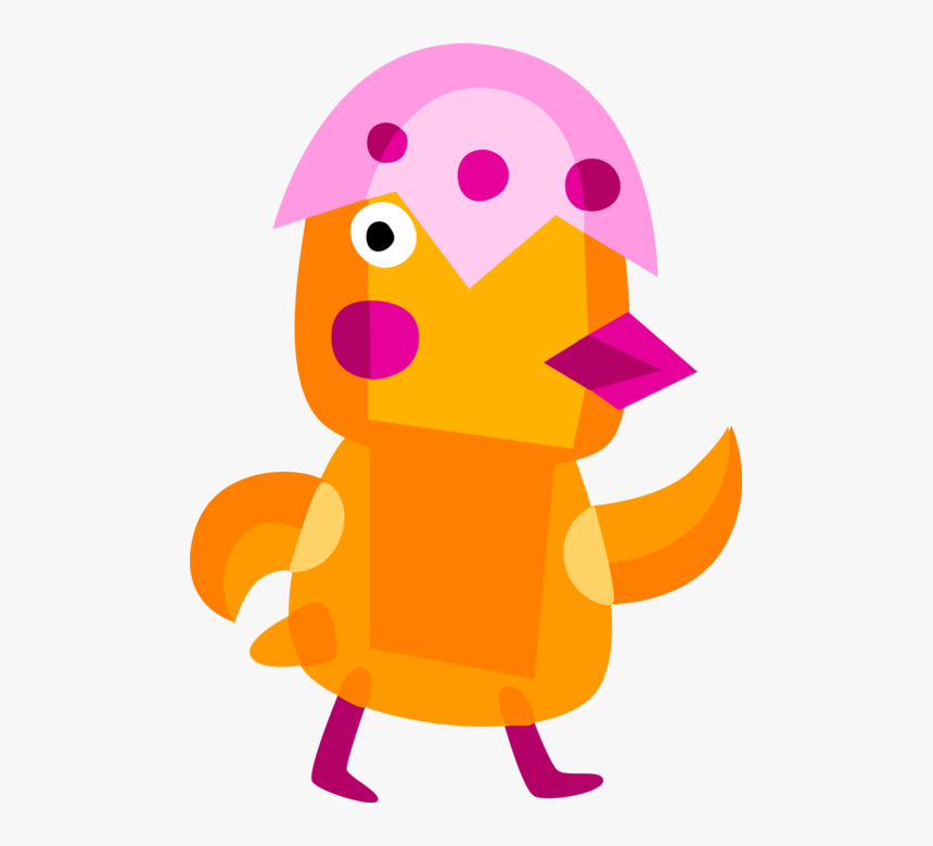 Transparent Easter Chick Clipart - Cartoon, HD Png Download