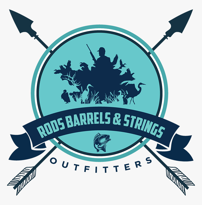 Transparent Ak 47 Silhouette Png - Logo Fishing Hunting Art Design, Png Download