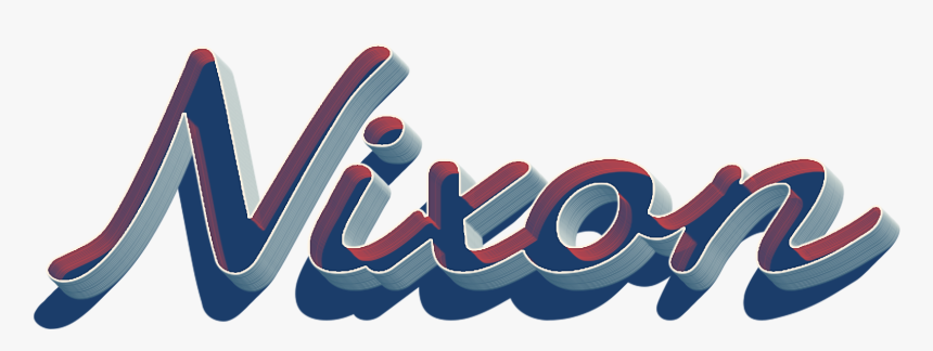 Nixon Transparent Background - Graphic Design, HD Png Download