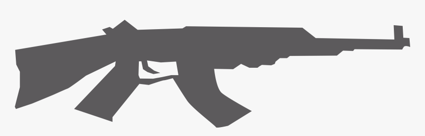 Rifle 3 Clip Arts - Silhouette, HD Png Download