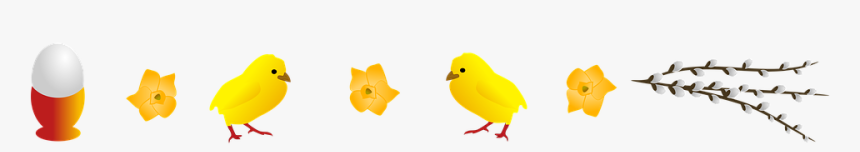 Easter, Holidays, Chick, Egg, Spring, Card, Easter - Swieta Wielkanocne Png, Transparent Png