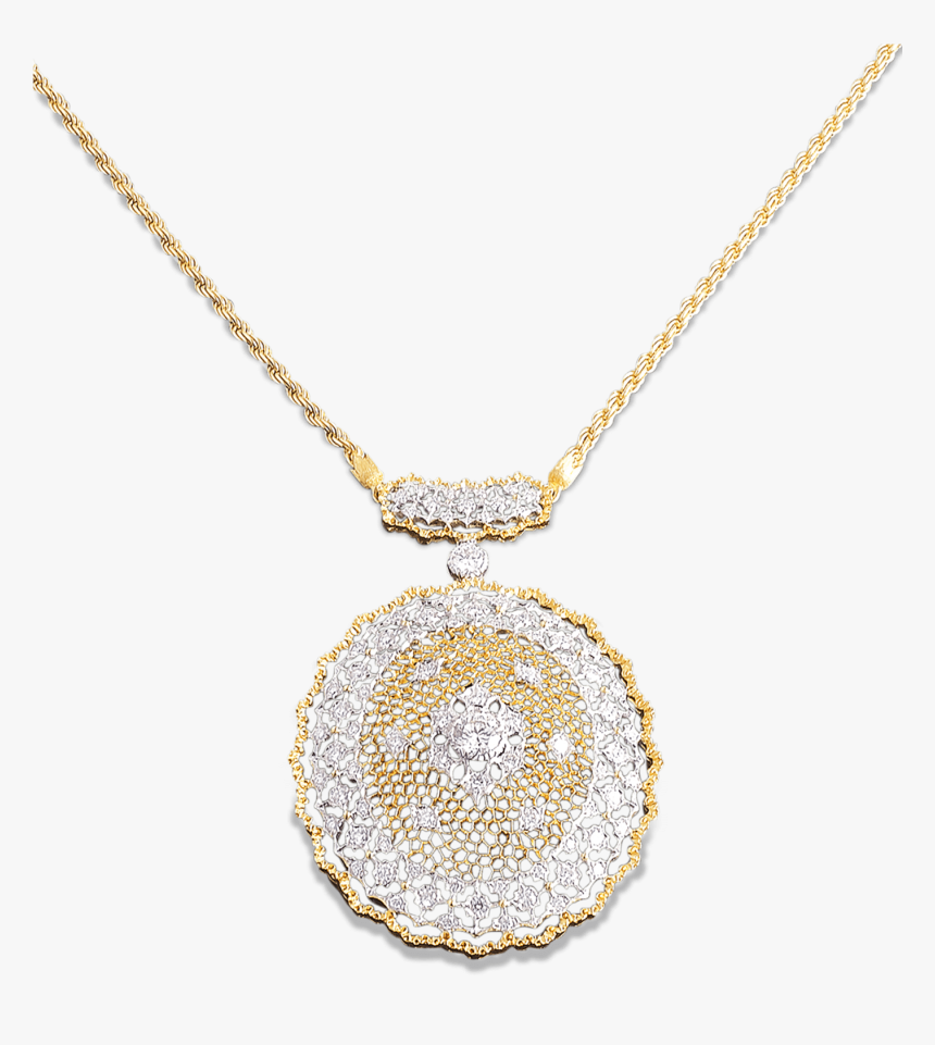 Buccellati Diamond Necklace - Necklace, HD Png Download