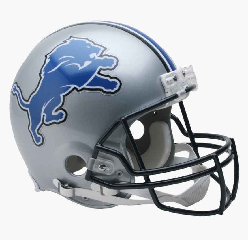 Detroit Lions Vsr4 Authentic Helmet - Detroit Lions Riddell Helmet, HD Png Download
