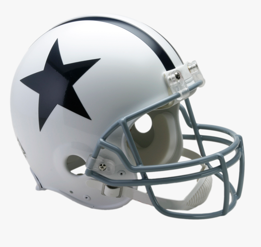 Dallas Cowboys Vsr4 Authentic Throwback Helmet - Nfl Throwback Helmets, HD Png Download