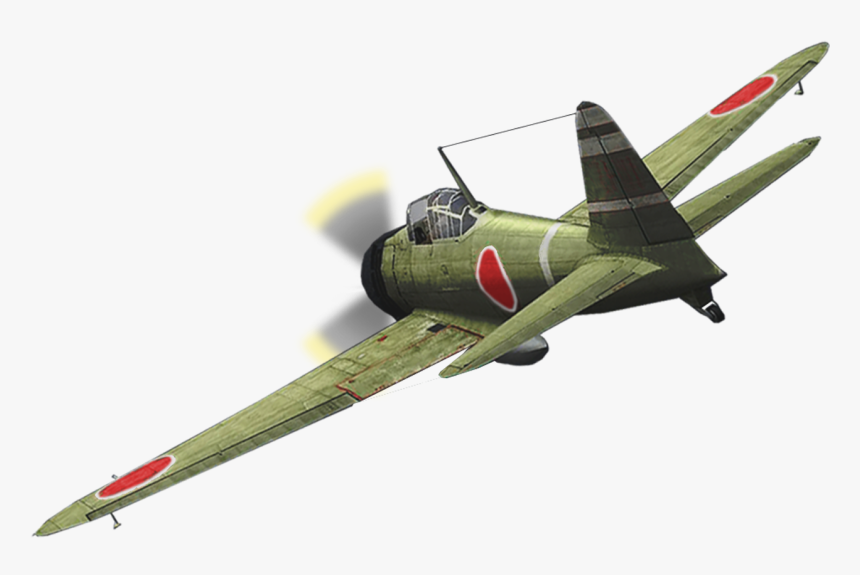 Png V - Mitsubishi A6m Zero Png, Transparent Png