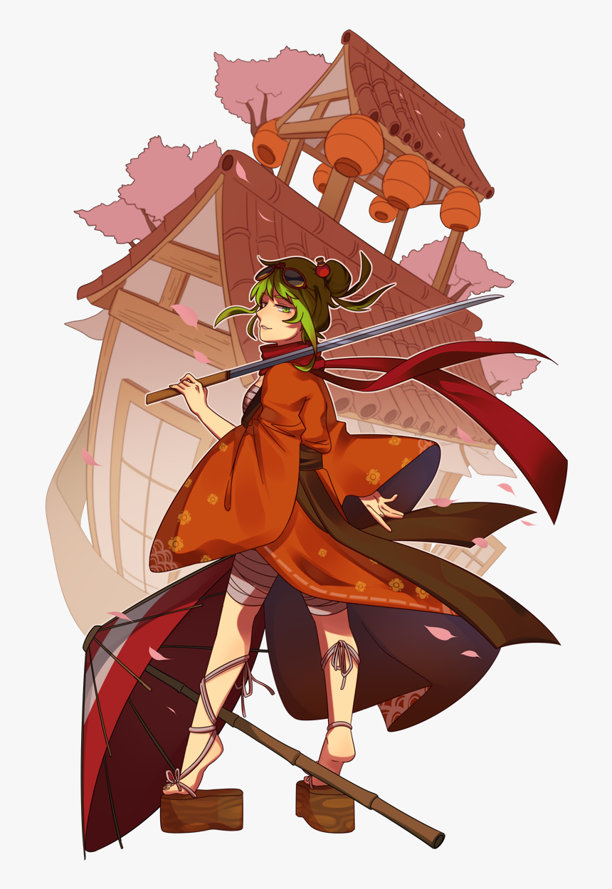 Happy 10th Birthday Gumi This Is My Piece For @gumicollab, - Tokio Funka, HD Png Download