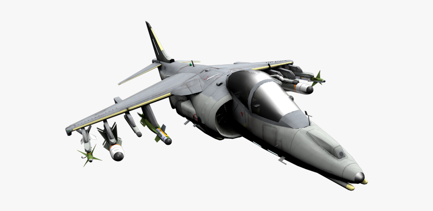 Harrier - Front View - Isis Planes Transparent Background, HD Png Download