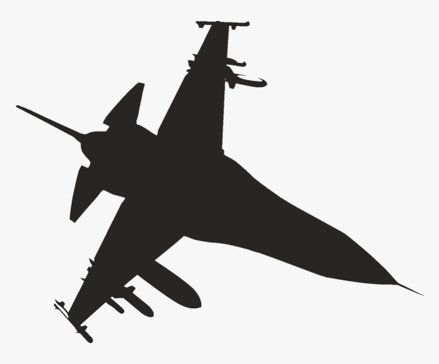 Fighter Aircraft Mikoyan Mig 29 Airplane Mikoyan Mig - Silhouette Fighter Jet Mig 29, HD Png Download