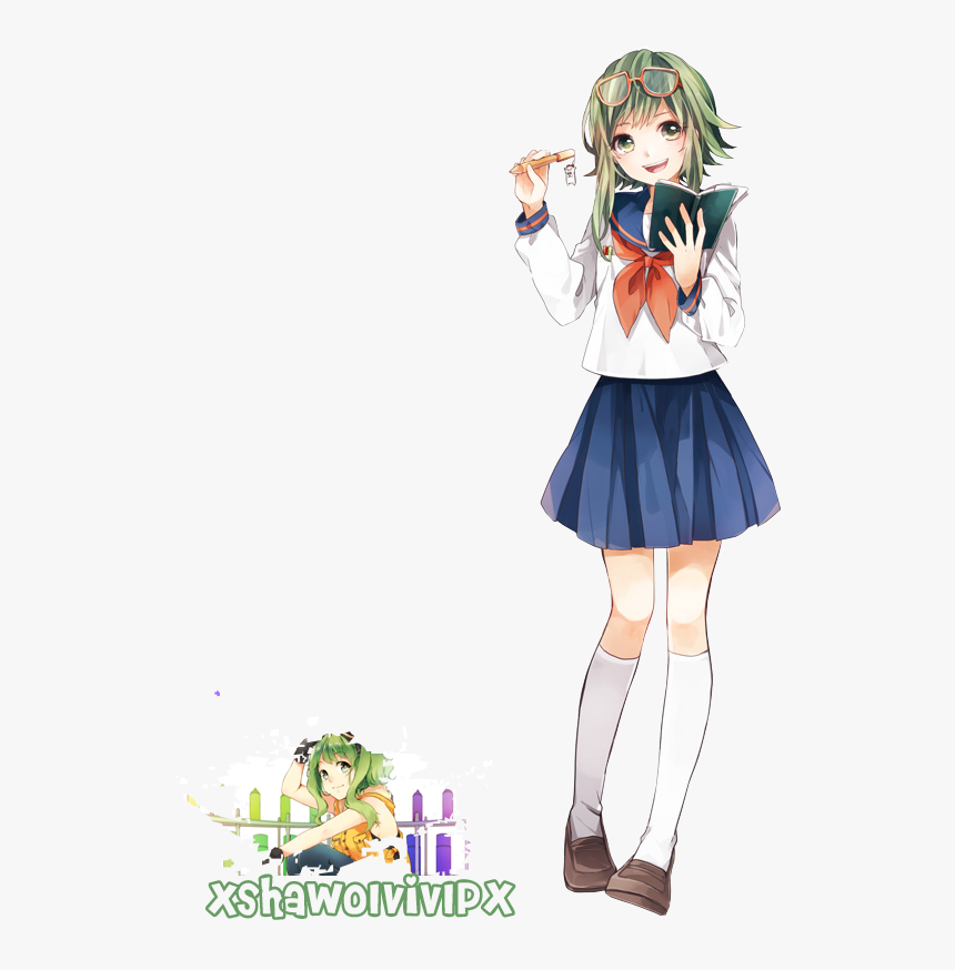 Gumi From Vocaloid Render, HD Png Download