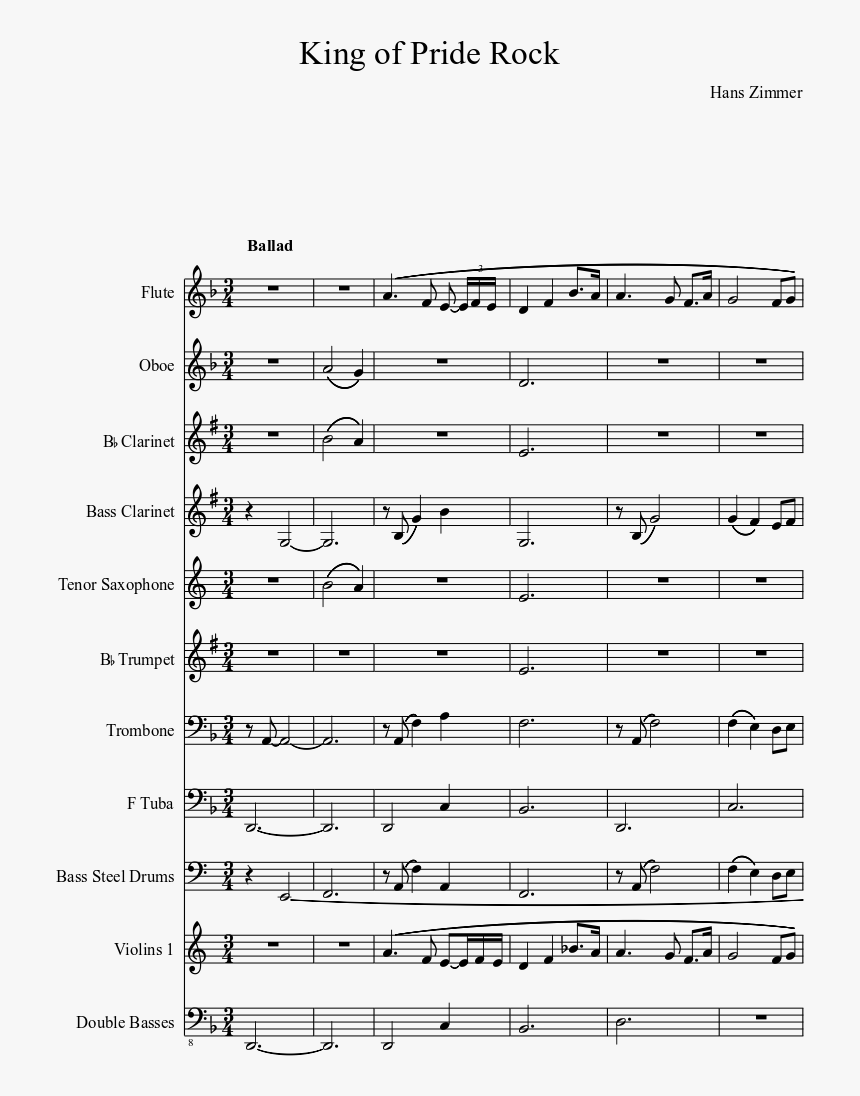 Transparent Pride Rock Png - Don T Care Clarinet, Png Download