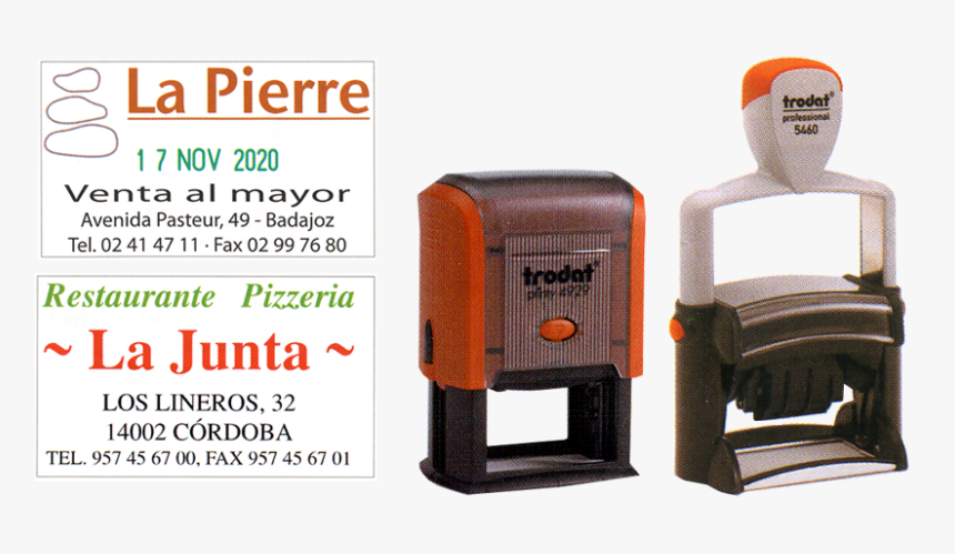 Sello Automatico Con Fechador, HD Png Download