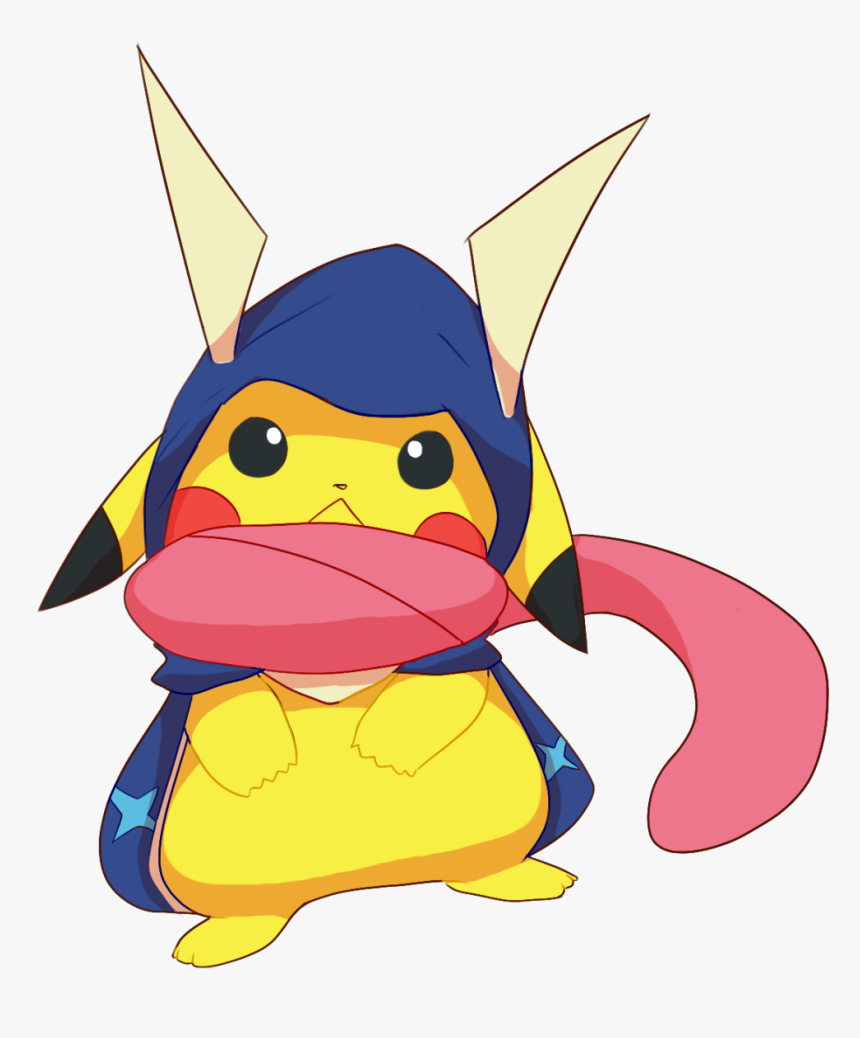 Pikachu Dressed As Greninja, HD Png Download