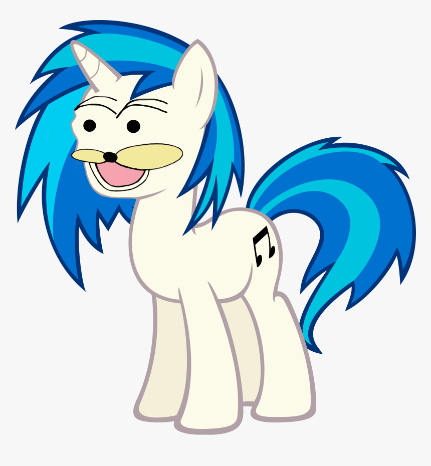 Mlp Vinyl Scratch No Glasses, HD Png Download