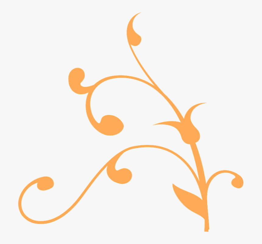 Flourish Clipart Underlines - Tree Branch Clip Art, HD Png Download