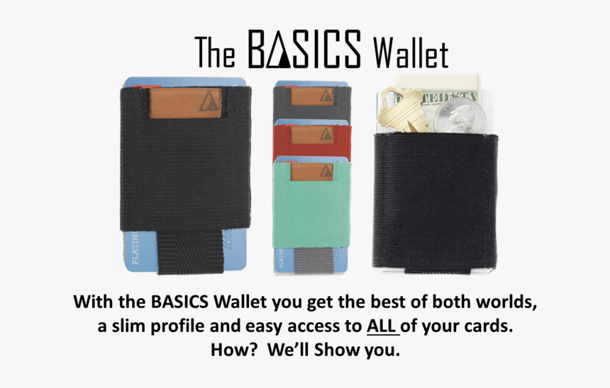 Basics Wallet - Nomatic Mini Wallet, HD Png Download