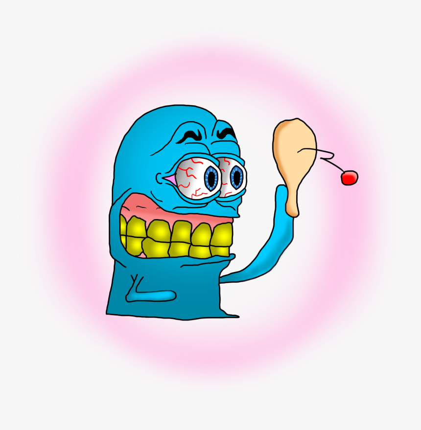 Cartoon Nose Head - Foster's Home For Imaginary Friends Blue, HD Png Download