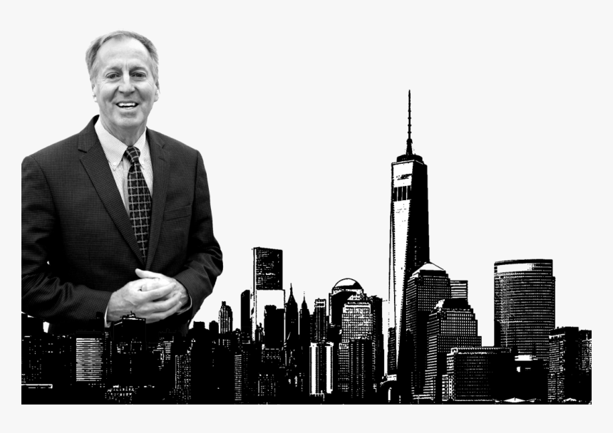 A Man In A Suit, His Hands Folded - Skyscraper, HD Png Download