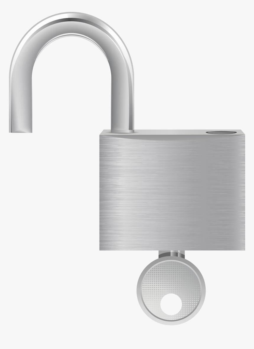 Open Lock Png Clip Art - Opened Lock Png, Transparent Png