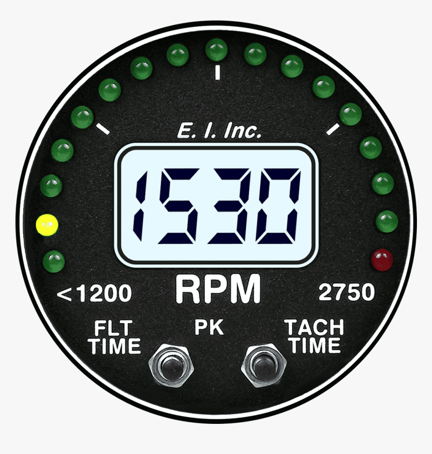Rpm Tachometer Instrument - Go Straight On Sign, HD Png Download