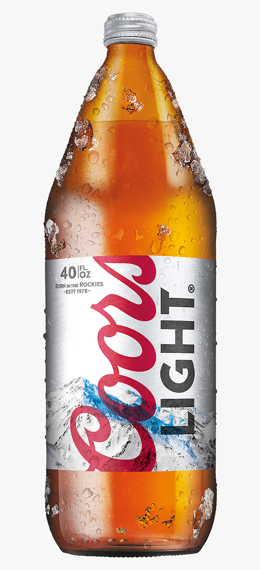 40 Ounce Coors Light, HD Png Download