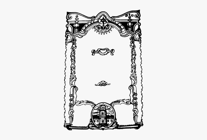 Curly Tower Frame - Алесь Гарун Фото, HD Png Download