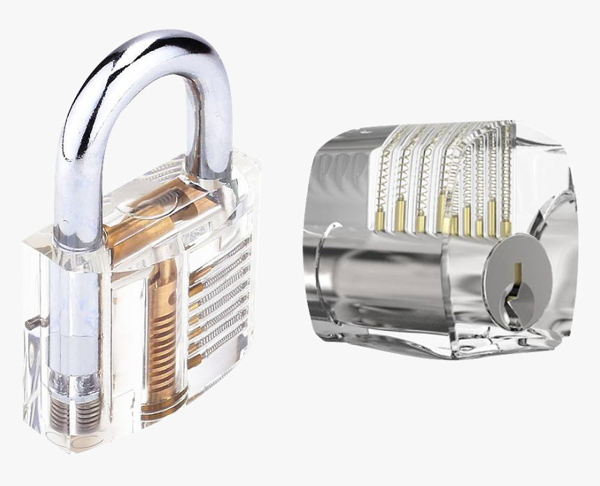 Transparent Lock Clipart Png - Clear Practice Lock, Png Download