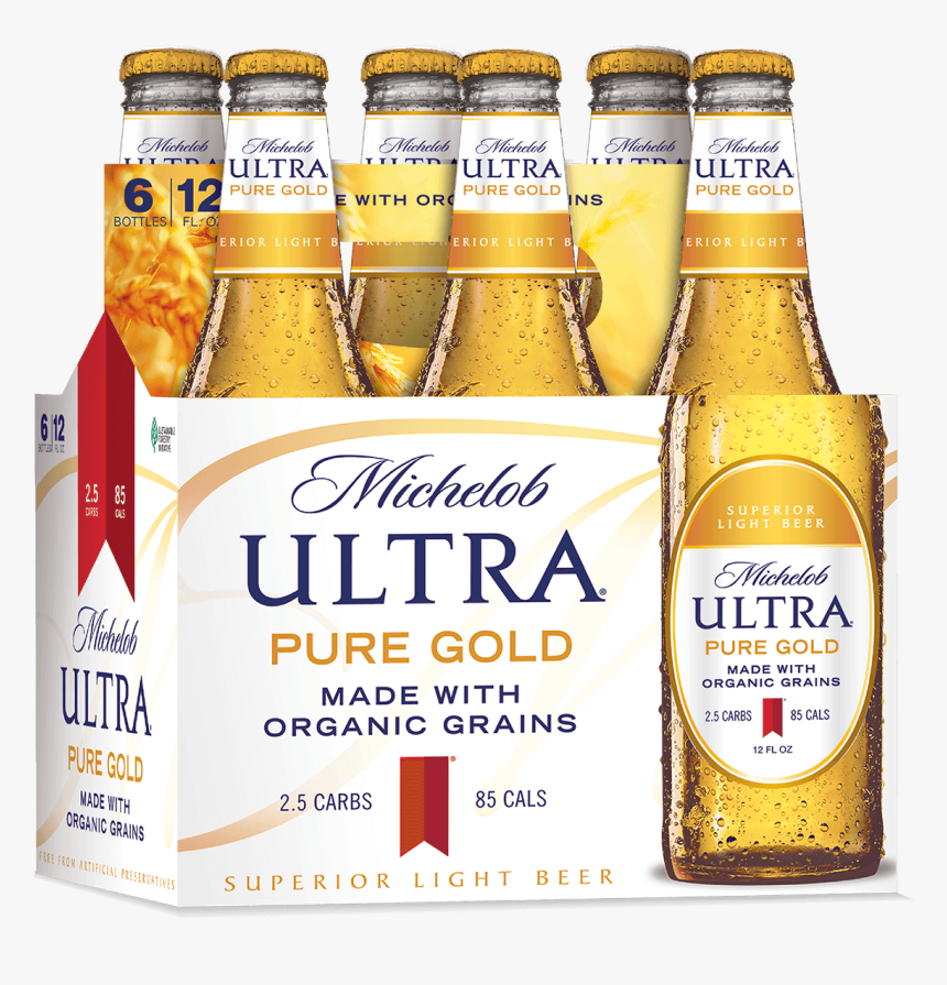 Michelob Ultra Pure Gold, HD Png Download