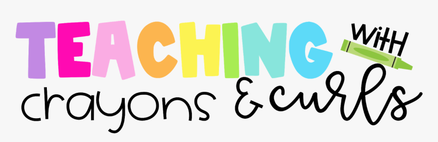 Teaching With Crayons And Curls - Graphic Design, HD Png Download
