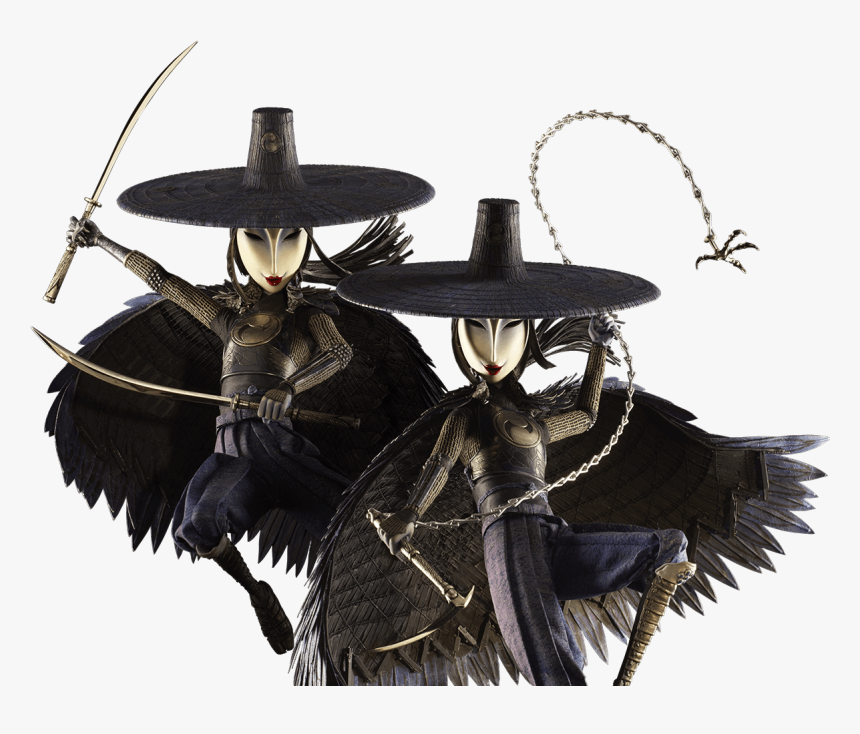 Villains Wiki - Kubo And The Two Strings Sisters Cosplay, HD Png Download