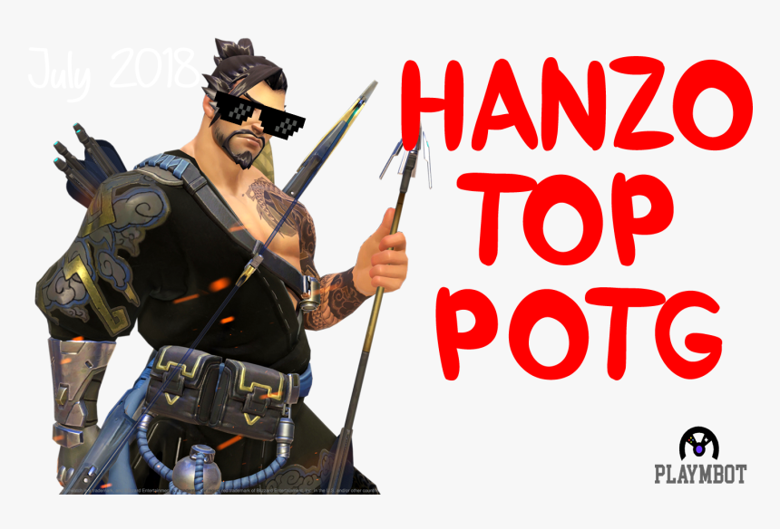 Best Hanzo Potg Compilation July - Hanzo, HD Png Download