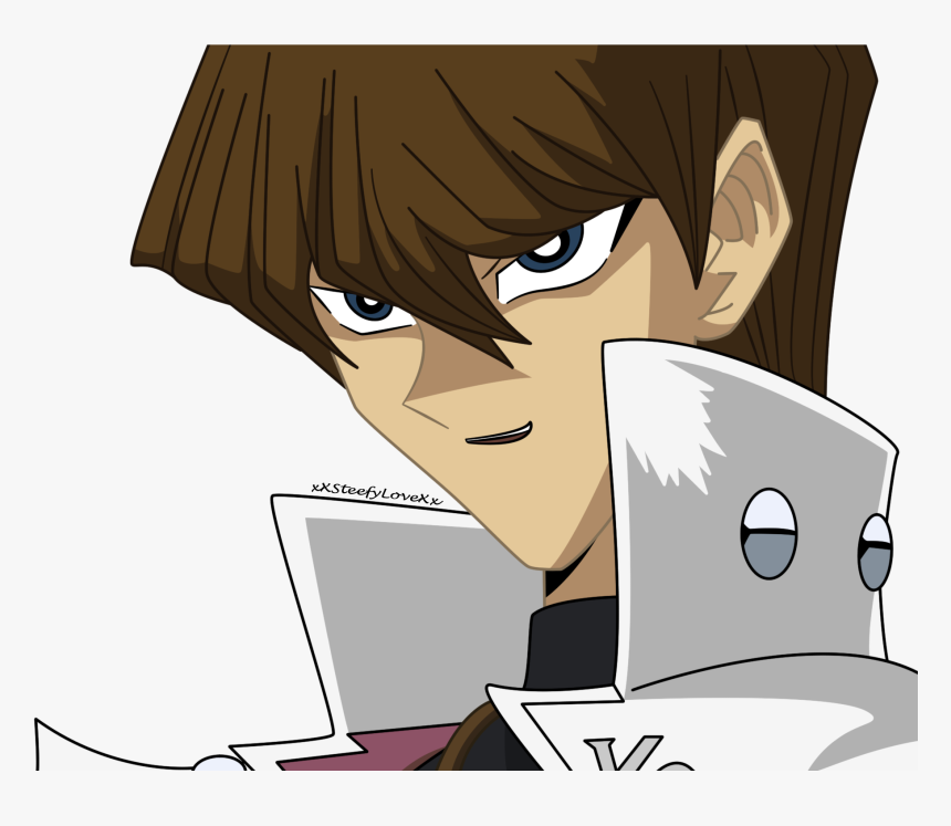 British Ninja On Twitter - Seto Kaiba Face Png, Transparent Png