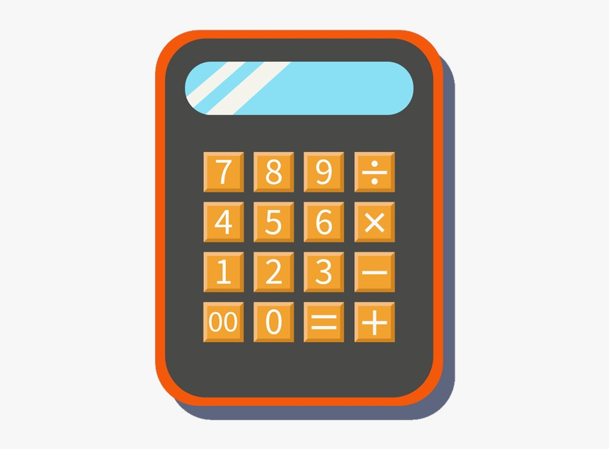Calculator School Supplies Count Image And For Orange - Steinberg, HD Png Download