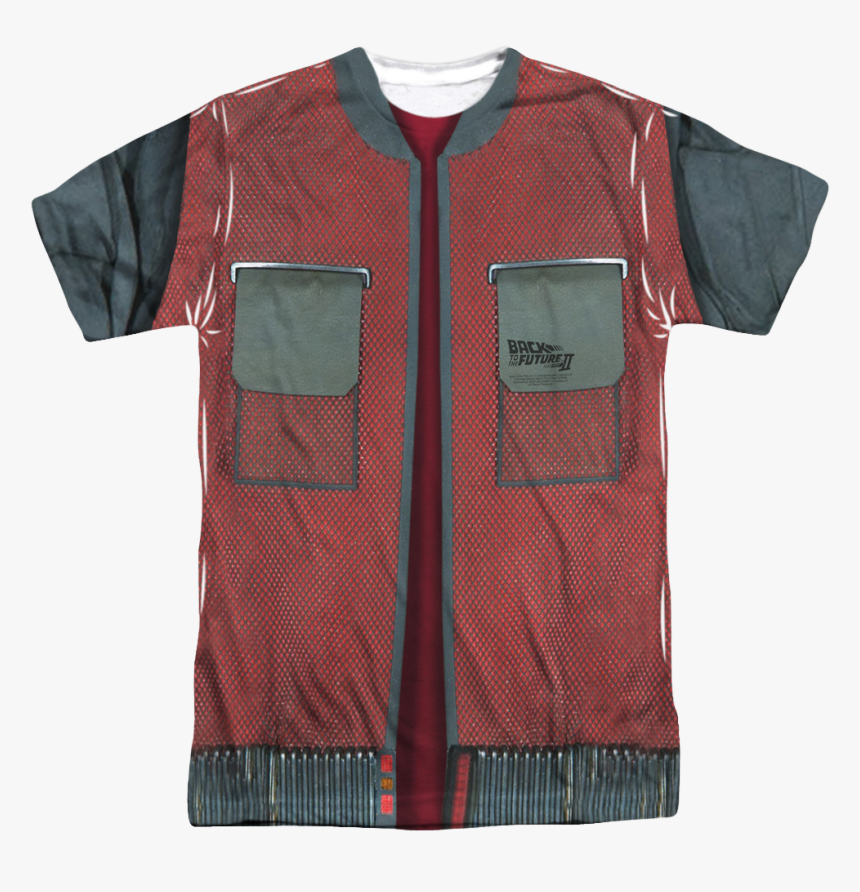 Marty S Jacket Back To The Future 2 Shirt - Shirt, HD Png Download