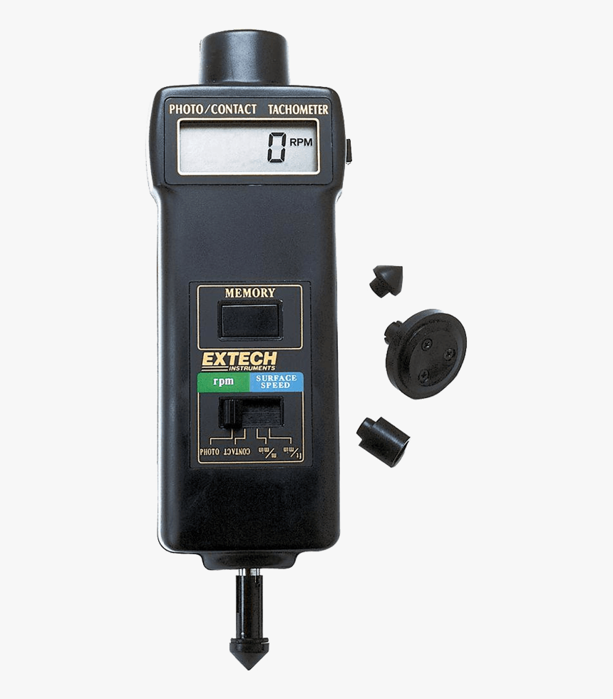 461895 Tachometer Extech, HD Png Download